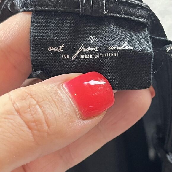 Out From Under Slip Dress Womens Small Satin Mini Urban Outfitters Party Gothic - Picture 3 of 6